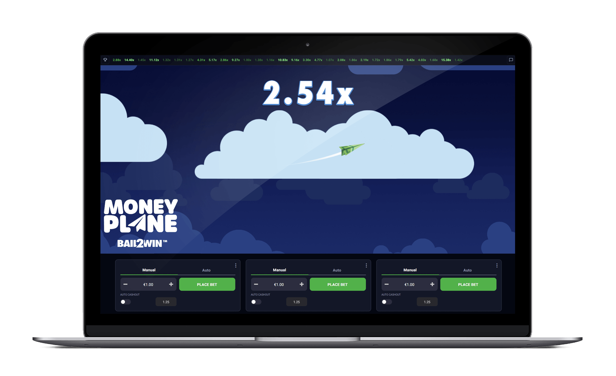 Moneyplane Subpage Screen thumbnail